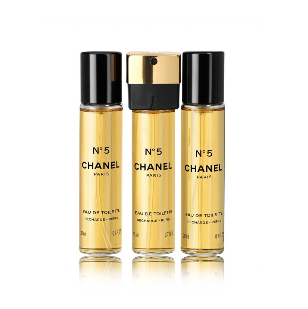 CHANEL N5 3X20 RECARGAS EDT