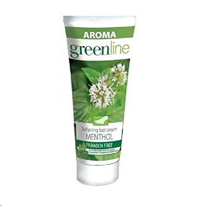AROMA GREEN LINE CREMA PIES MENTOL 75ML