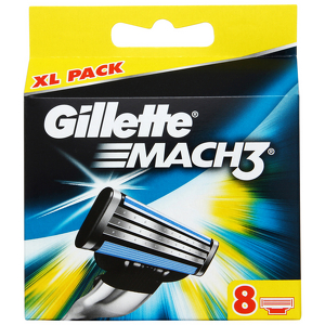 GILLETTE CARG. MACH-3 8 UD.(200c/u)