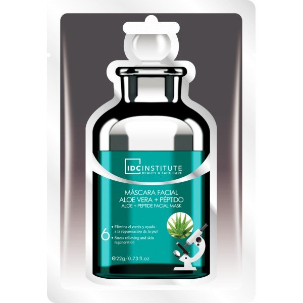 IDC INST.MASC.FACIAL AL.VERA+PEPTID 22GR