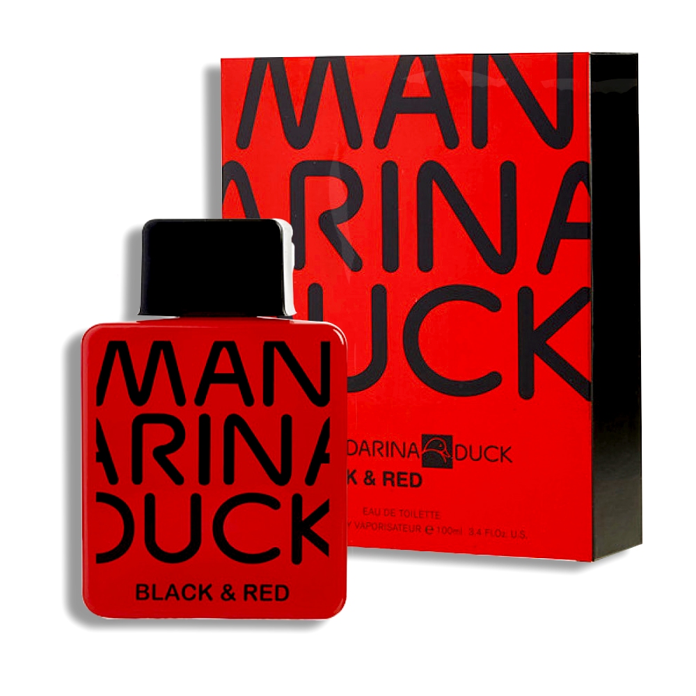 MANDARINA DUCK MAN BLACK&RED 100ML V EDT