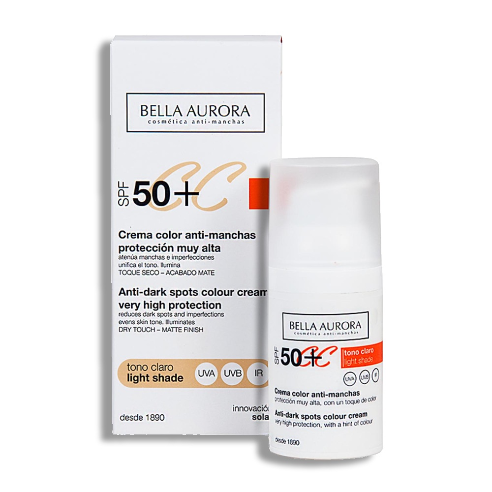 BELLA AURORA CC CREAM LIG.ANTIM.SPF50 30