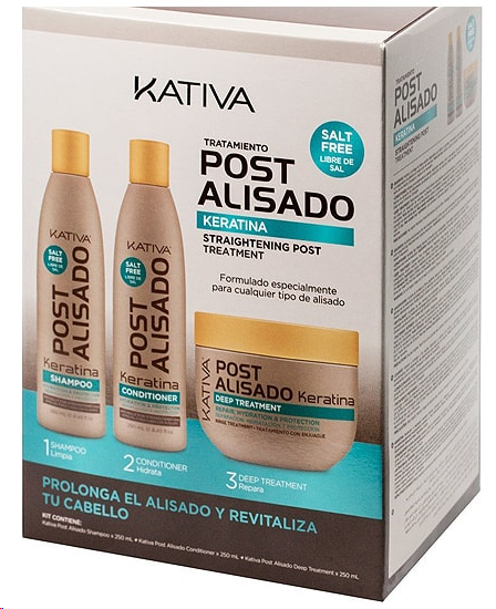 KATIVA TRAT.POST ALIS.SH+COND+TRAT750ML