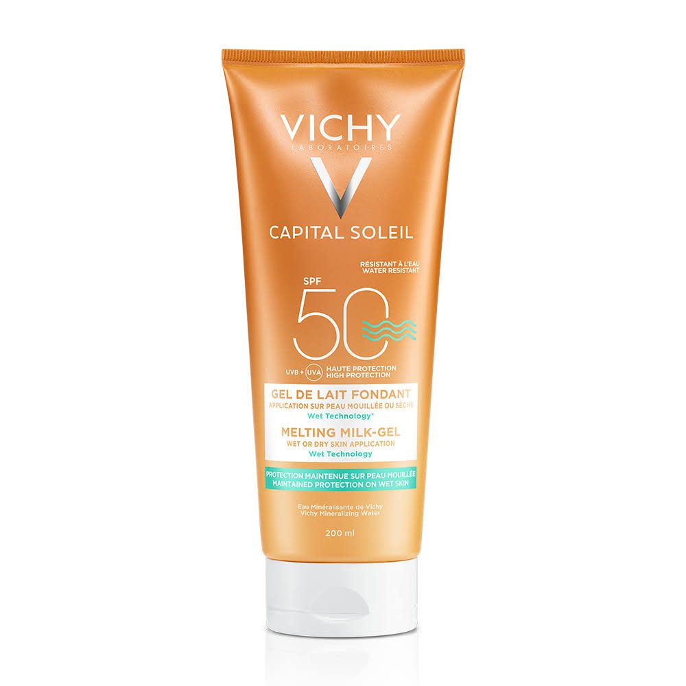 VICHY LECHE-GEL WET SKIN SPF 50 200ML