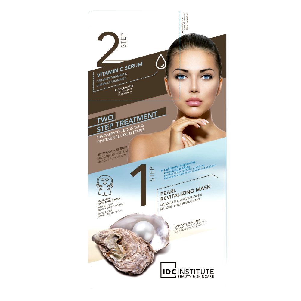 IDC INSTITUTE PEARL REVITALIZING 3D MASK