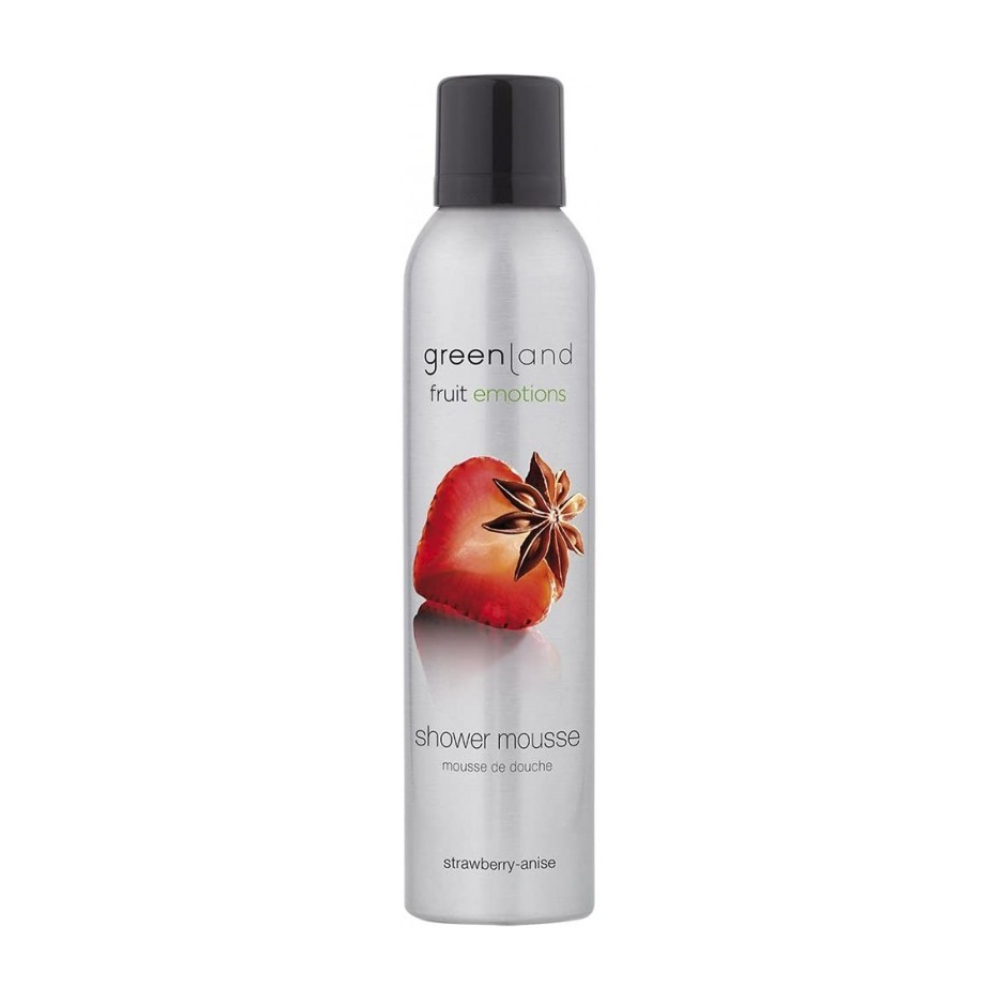 GREENLAND SHOWER MOUSSE STRAWBERRY 200