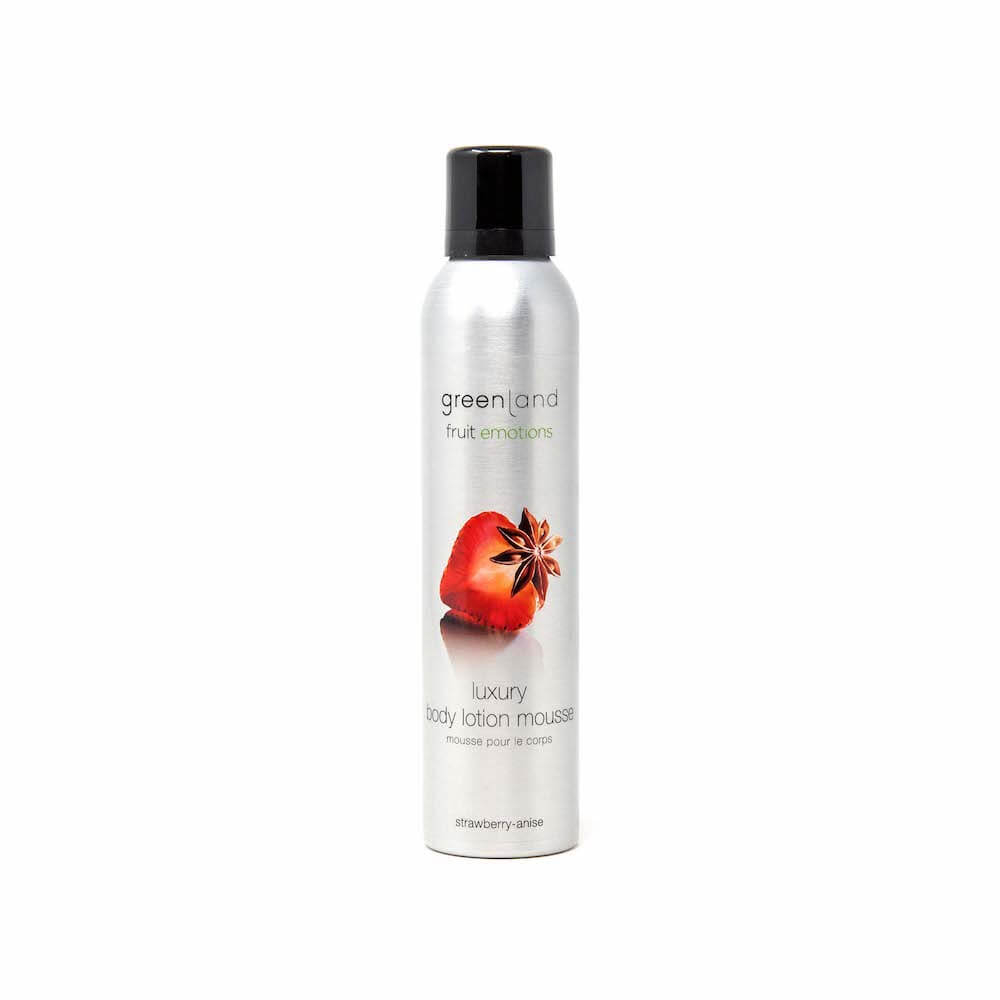 GREENLAND BODY LOTION MOUSSE STRAWBE 200