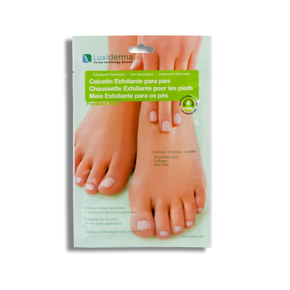 LUXIDERMA CALCETIN EXFOLIANTE PARA PIES