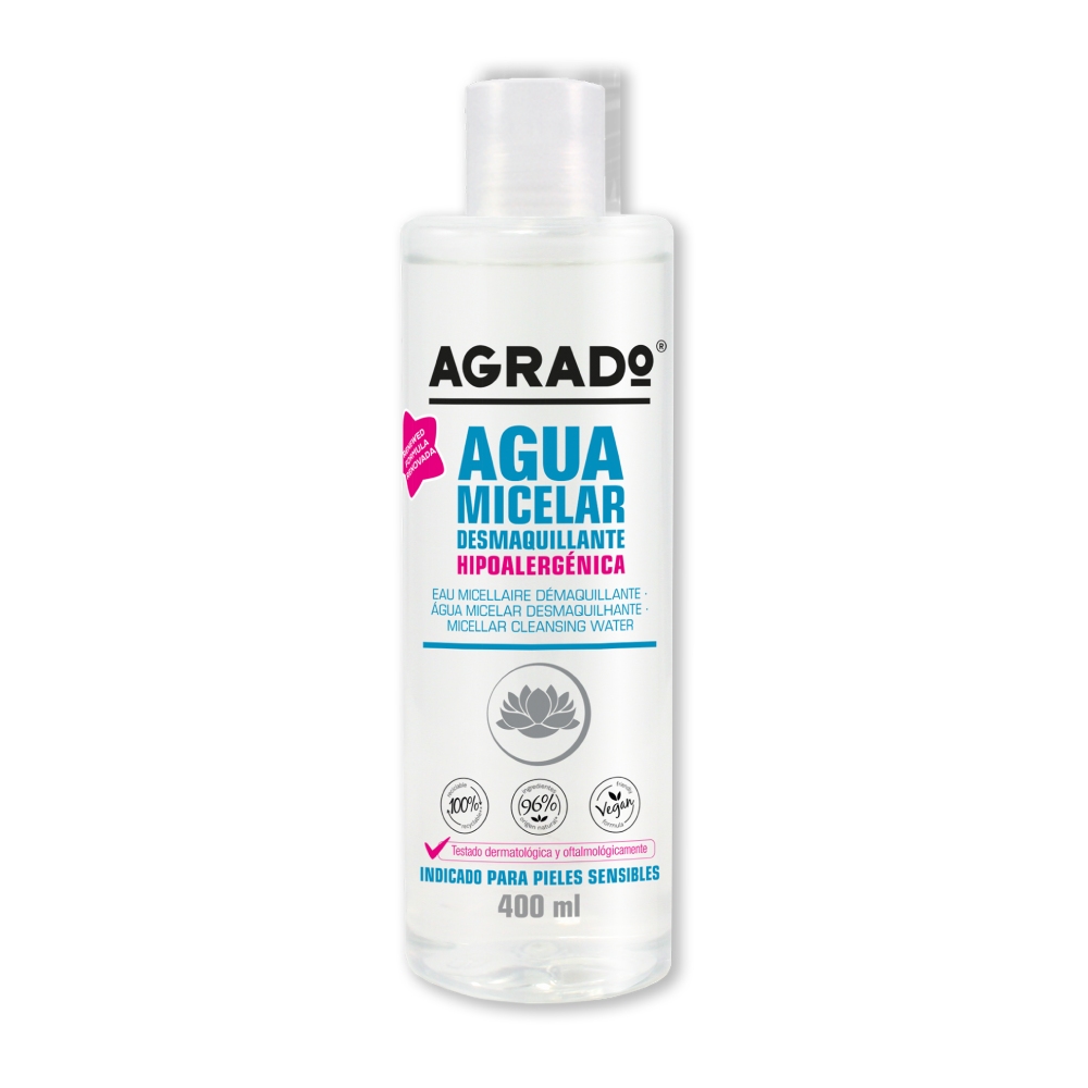 AGRADO AGUA MICELAR DESMAQUILLANTE 400