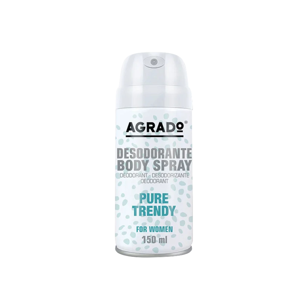 AGRADO DESODORANTE BODY SPRAY PURE TREND