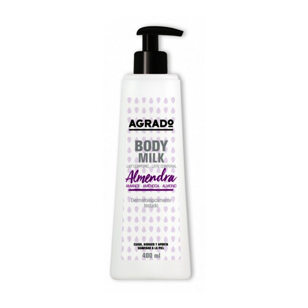 AGRADO BODY MILK ALMENDRAS 400 ML