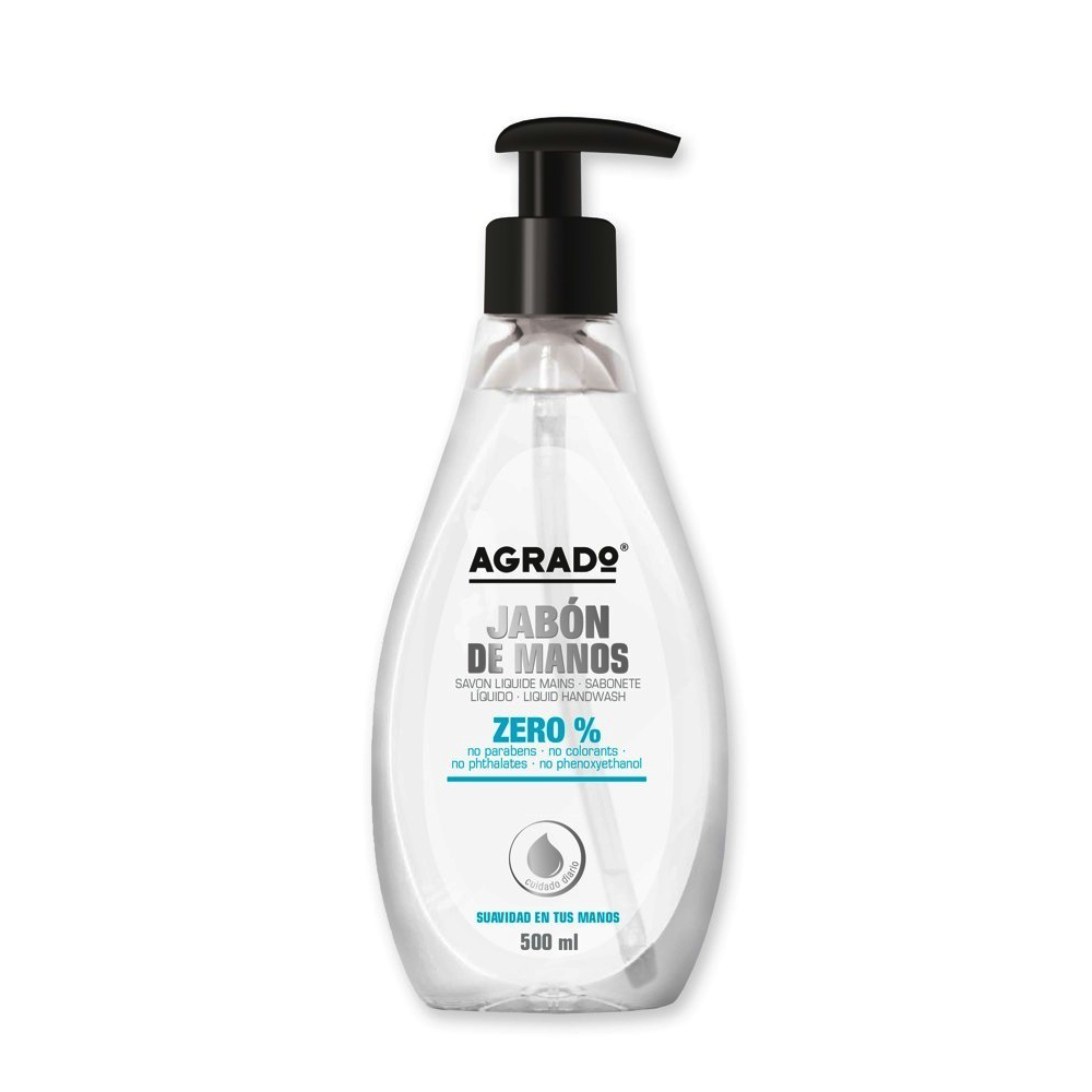 AGRADO JABON DE MANOS DERMO 0% NB 500 ML
