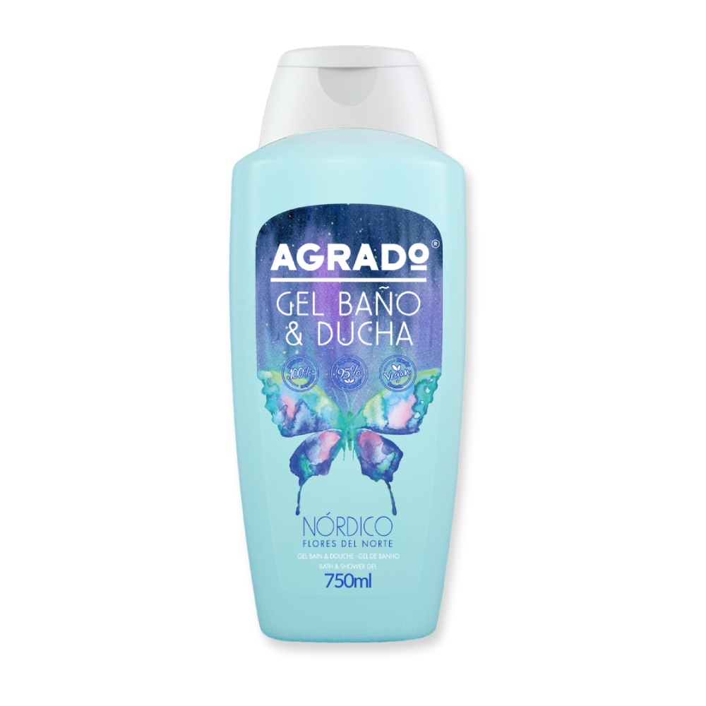 AGRADO GEL BAÑO Y DUCHA NORDICO 750