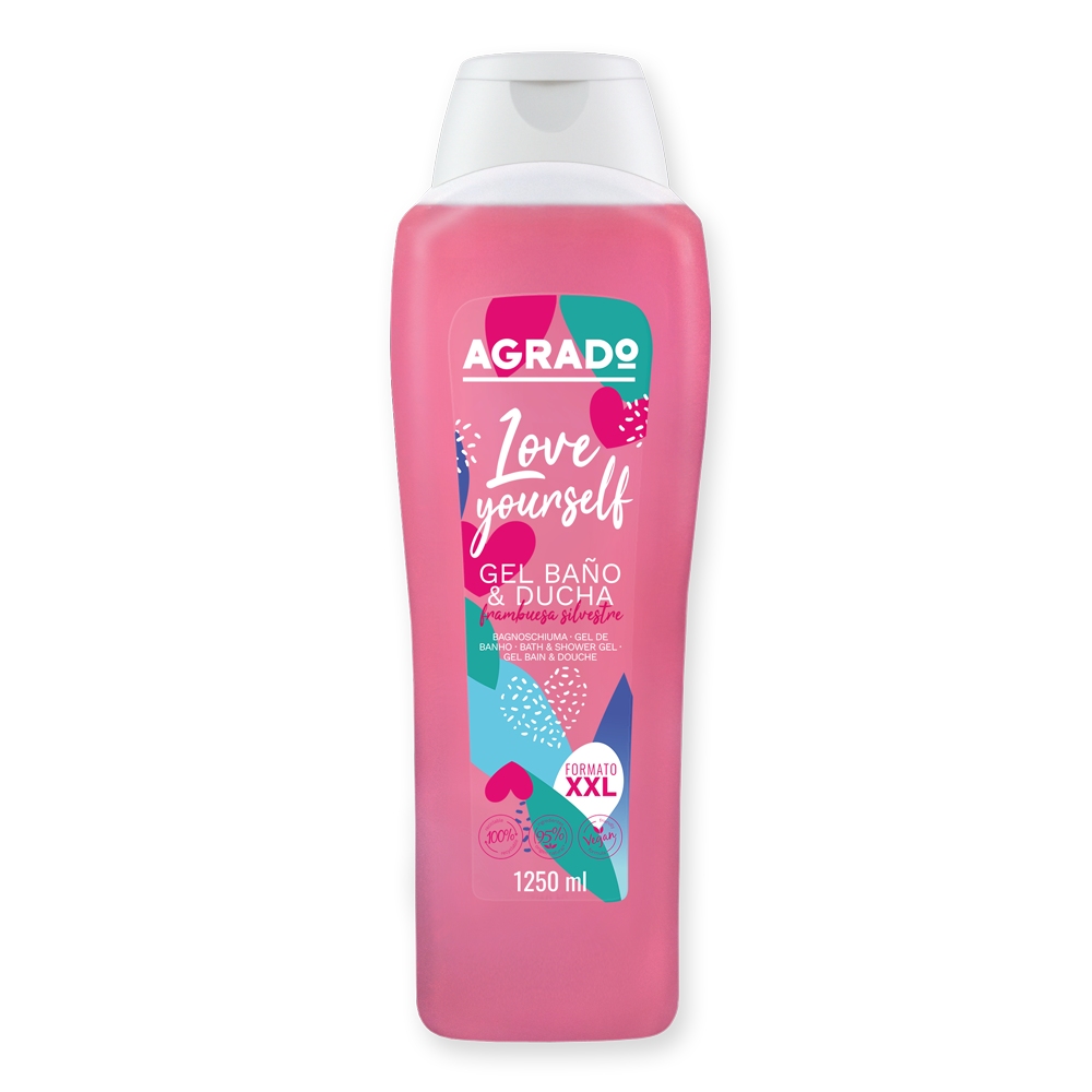 AGRADO GEL BAÑO Y DUCHA LOVE YOURSE.1250