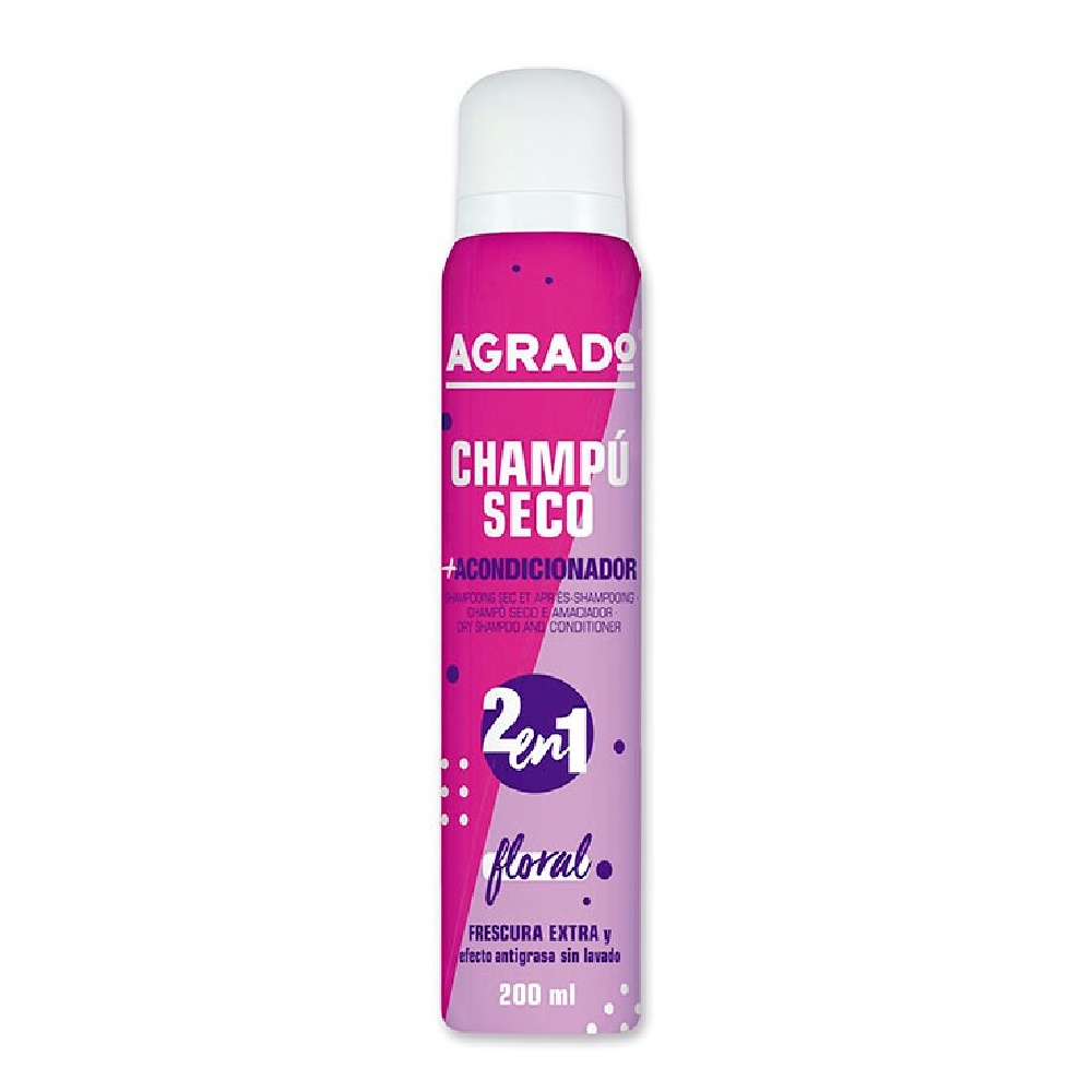 AGRADO CHAMPU SECO SPRAY FLORAL 270