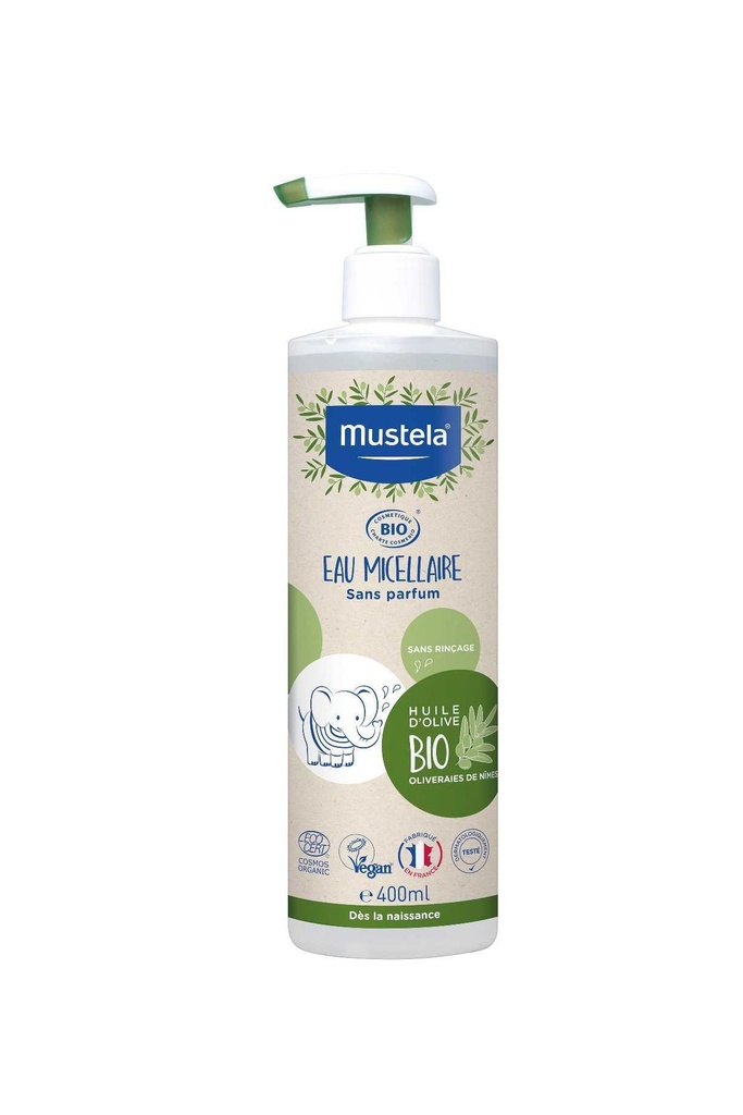 MUSTELA AGUA MICELAR BIO 400 ML