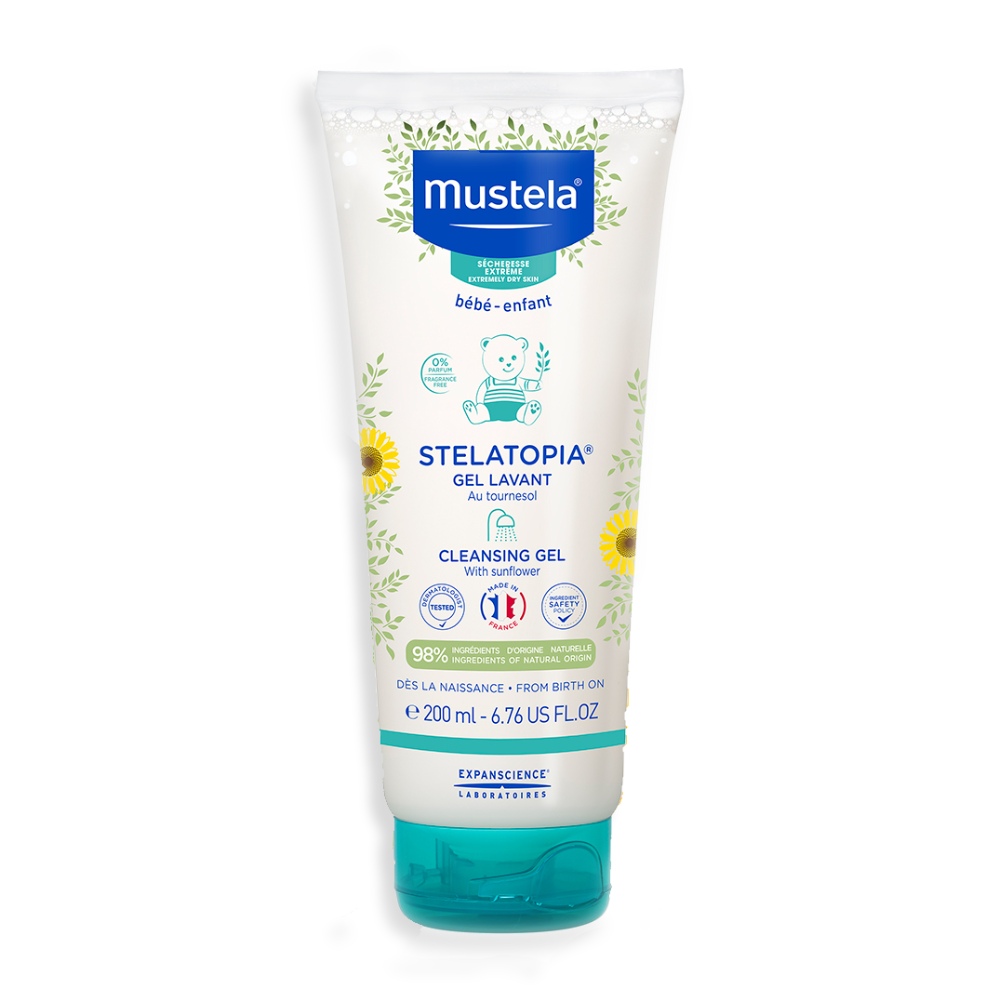 MUSTELA STELATOPIA GEL BAÑO 200 ML