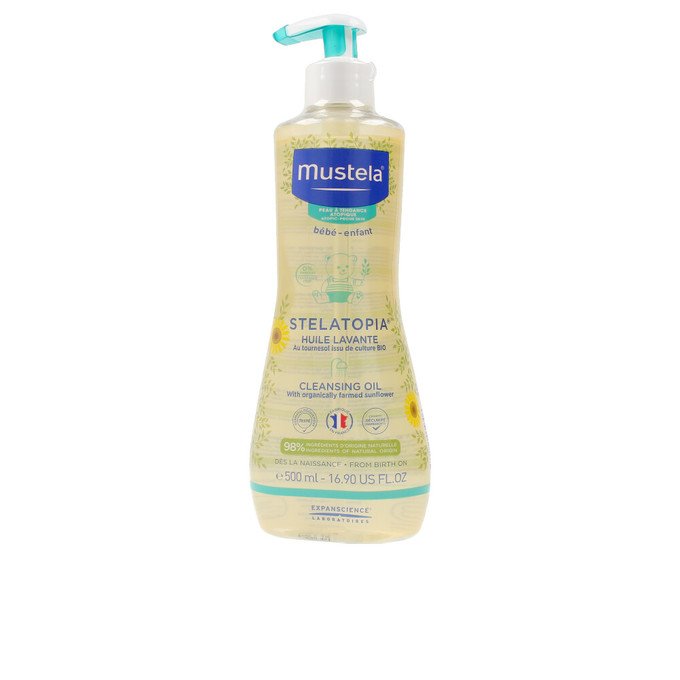 MUSTELA STELATOPIA ACEITE BAÑO DUCHA 500