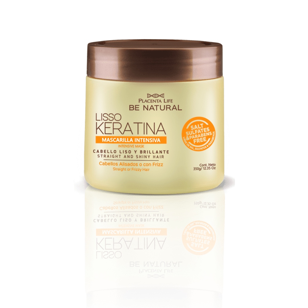 BE NATURAL LISSO KERATINA MASCARILLA 350