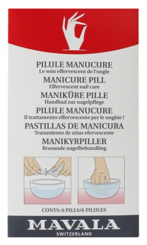 MAVALA PASTILLAS MANICURA 6 UDS