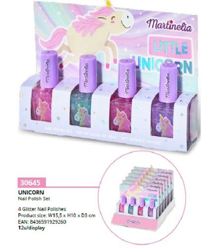 MARTINELIA LITTLE UNICORN NAIL POLISH SE
