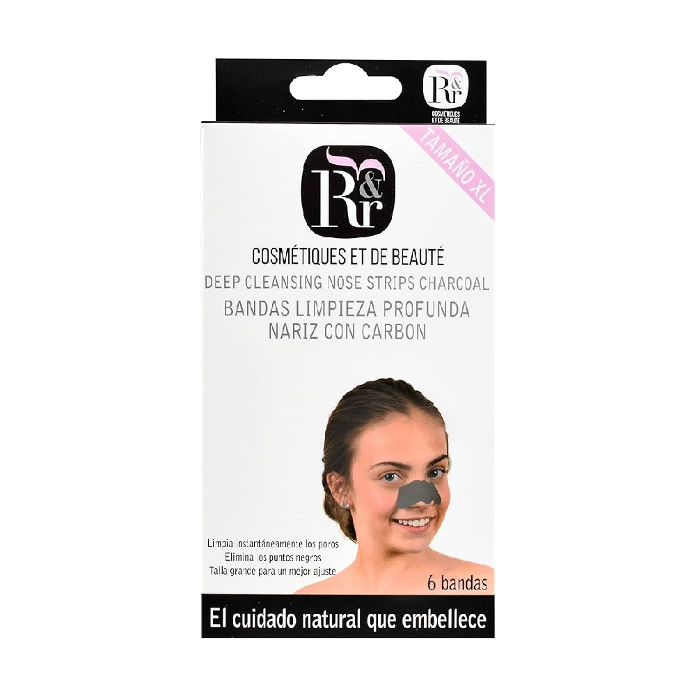 ROSE&ROSE BANDAS LIMPIEZA NARIZ CARBON