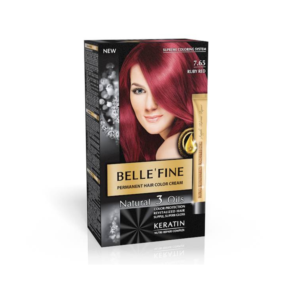 BELLEFINE TINTE 7.65 ROJO RUBI
