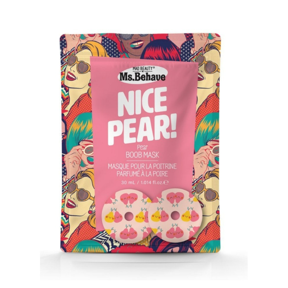 MAD BEAUTY MS BEHAVE NICE PEAR BOOB MASK