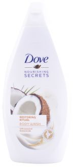 DOVE GEL BAÑO 500 ML COCO Y ALMENDRAS