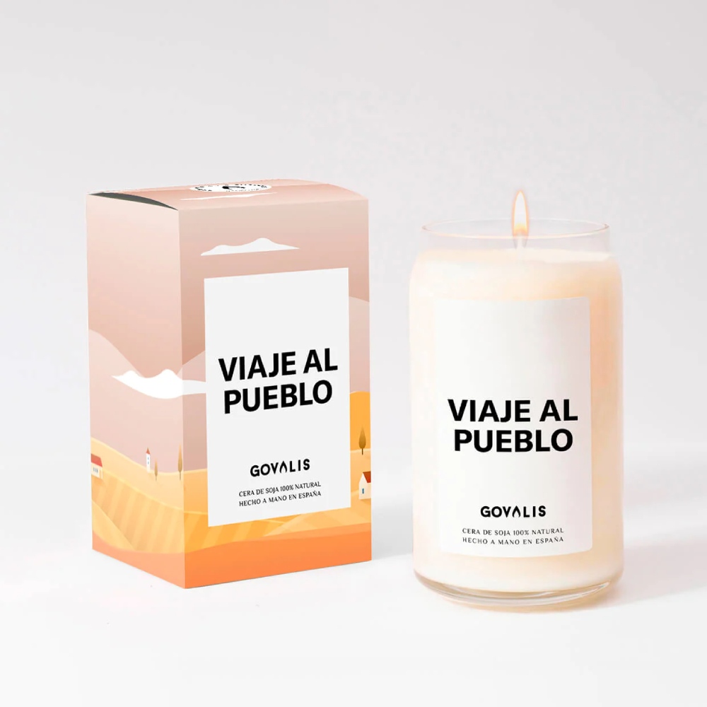 GOVALIS VELA VIAJE AL PUEBLO 500 GR