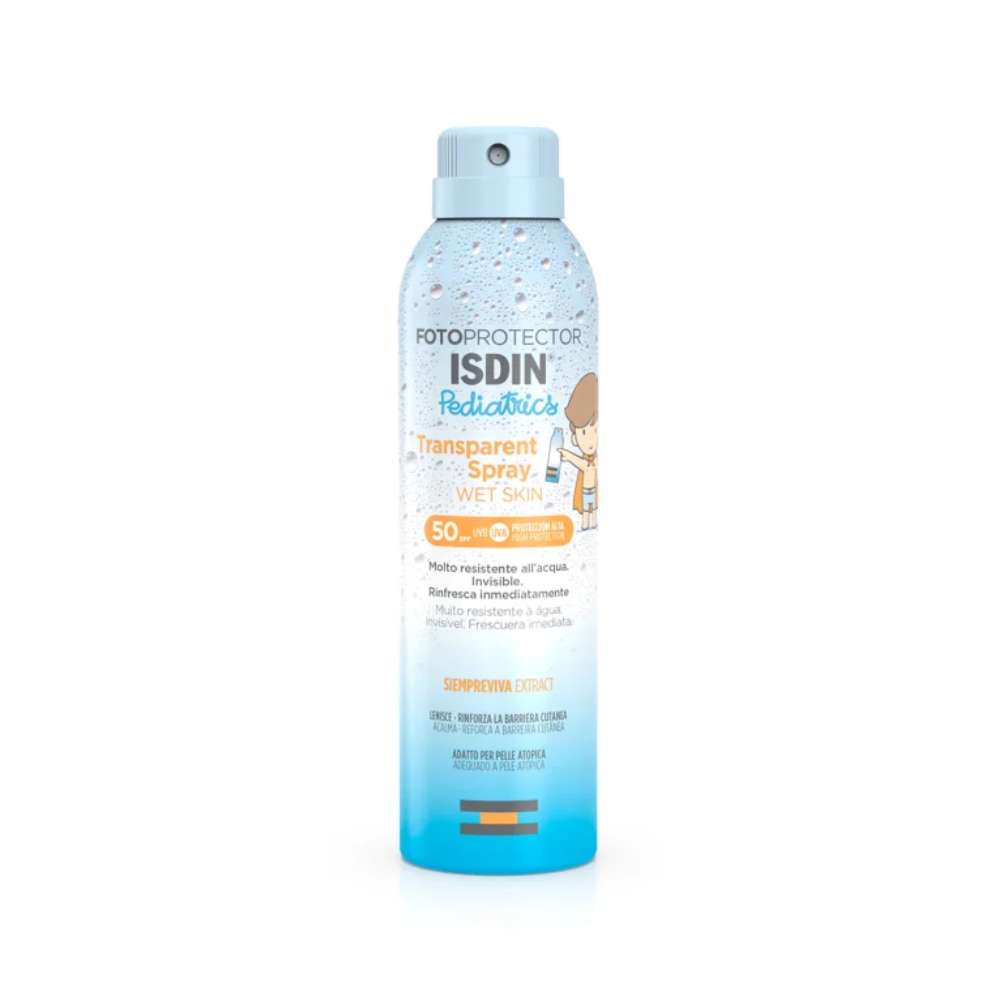 ISDIN FOTOP PEDIAT WET SKIN TRANSP SPF50