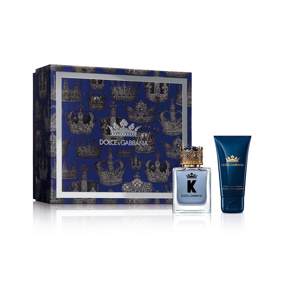 DOLCE GABBANA KING MEN EDT 50V+AS BALM50