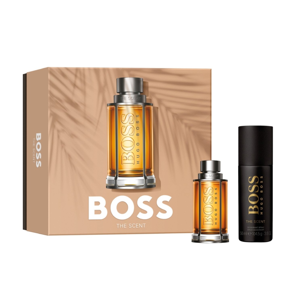 BOSS THE SCENT EDT 50ML + DEO SPRAY 150