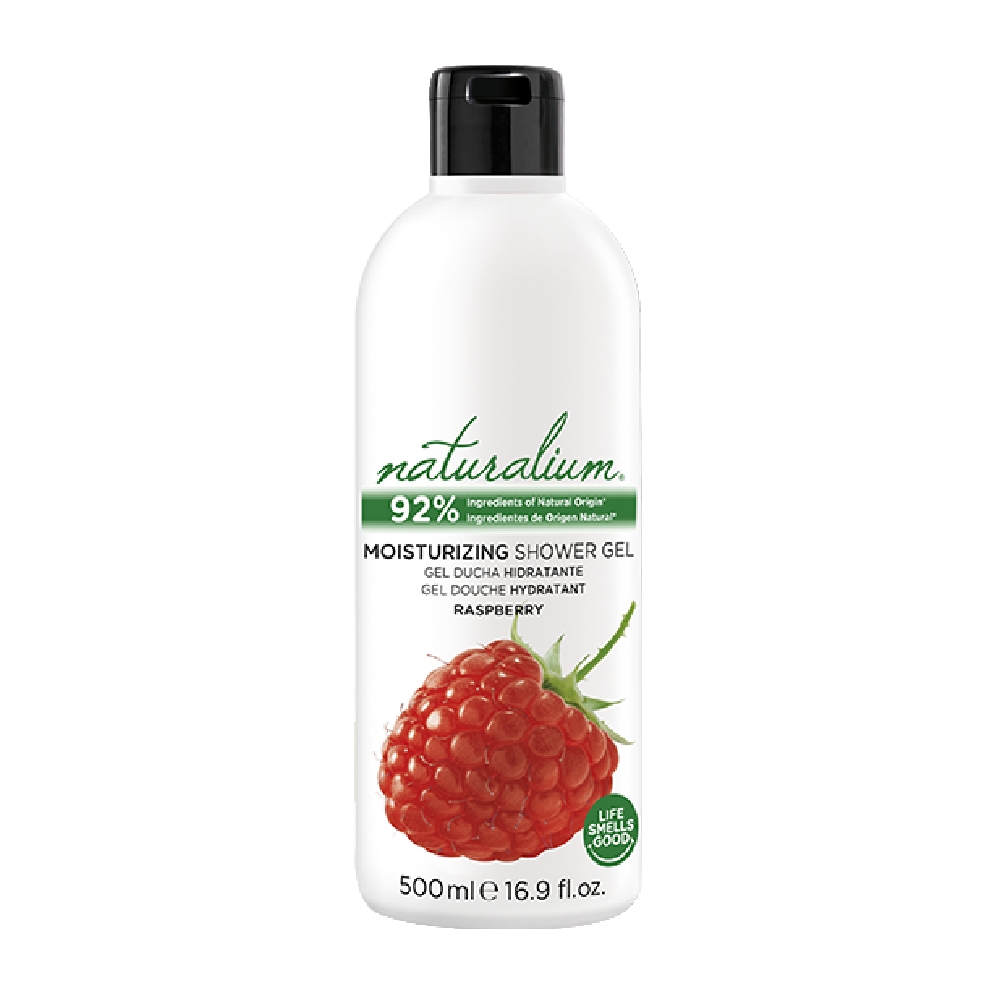 NATURALIUM GEL DE BAÑO FRAMBUESA 500ML