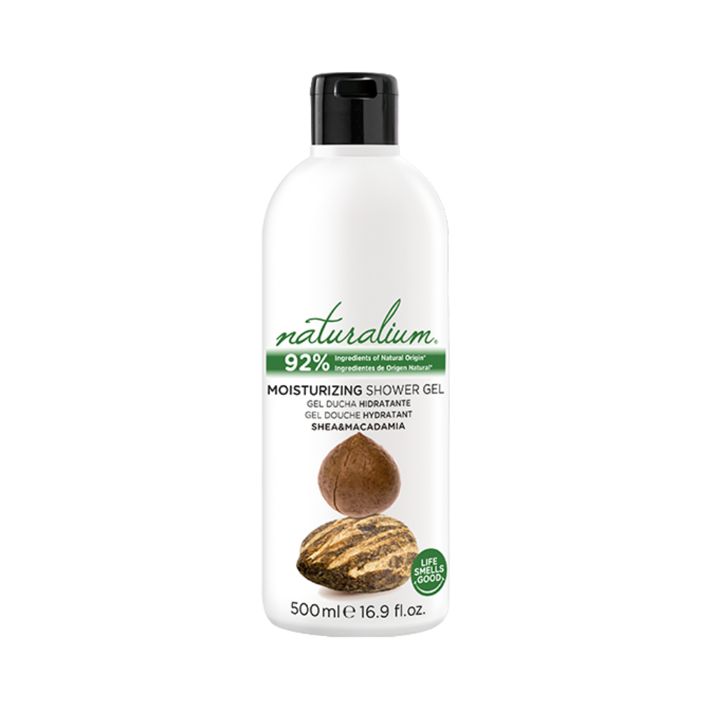 NATURALIUM GEL DE BAÑO KAR. Y MAC. 500ML