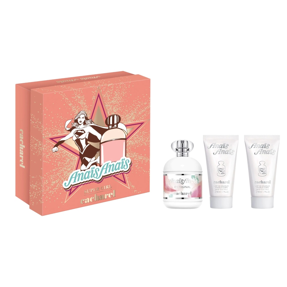 ANAIS 100 ML VAPO EDT+2 BODY LOTION 50