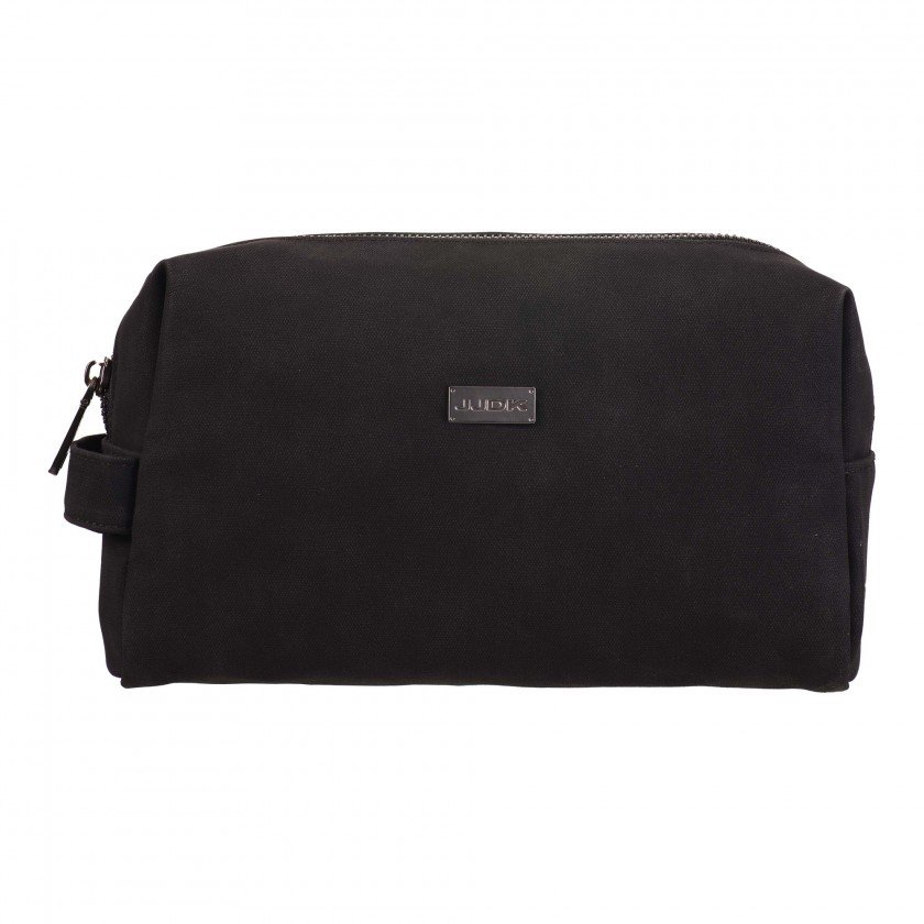 JJDK WOODY TOILETRY BAG BLACK SUEDE