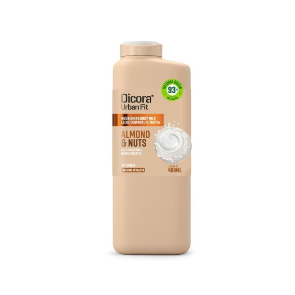 DICORA UF BODY MILK VITAMIN B ALMOND&NUT