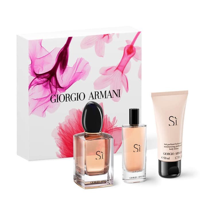 SI ARMANI EDP100ML VP+BL50+ GEL 50