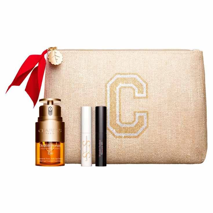CLARINS DOUBLE SERUM EYE SET