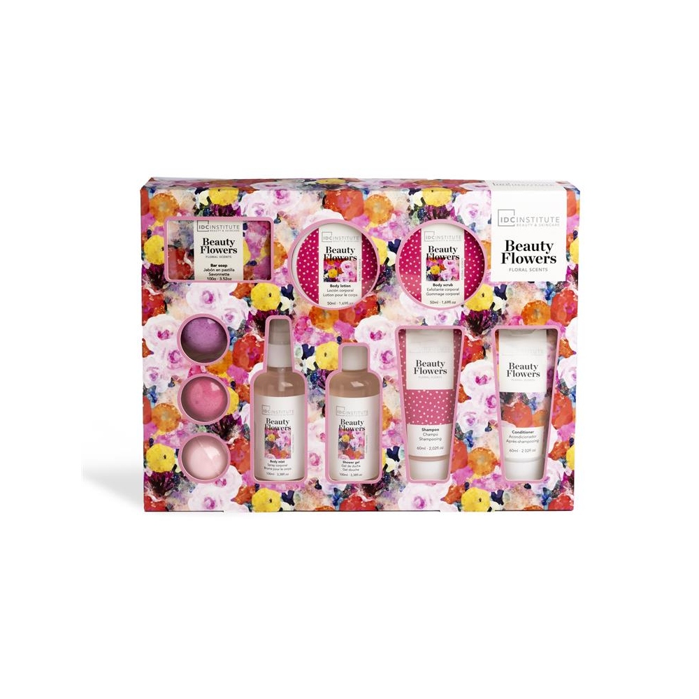 IDC INSTITUTE BEAUTY FLOWERS 10 PCS SET