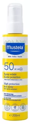 MUSTELA SPRAY SOLAR SPF50 200 ML