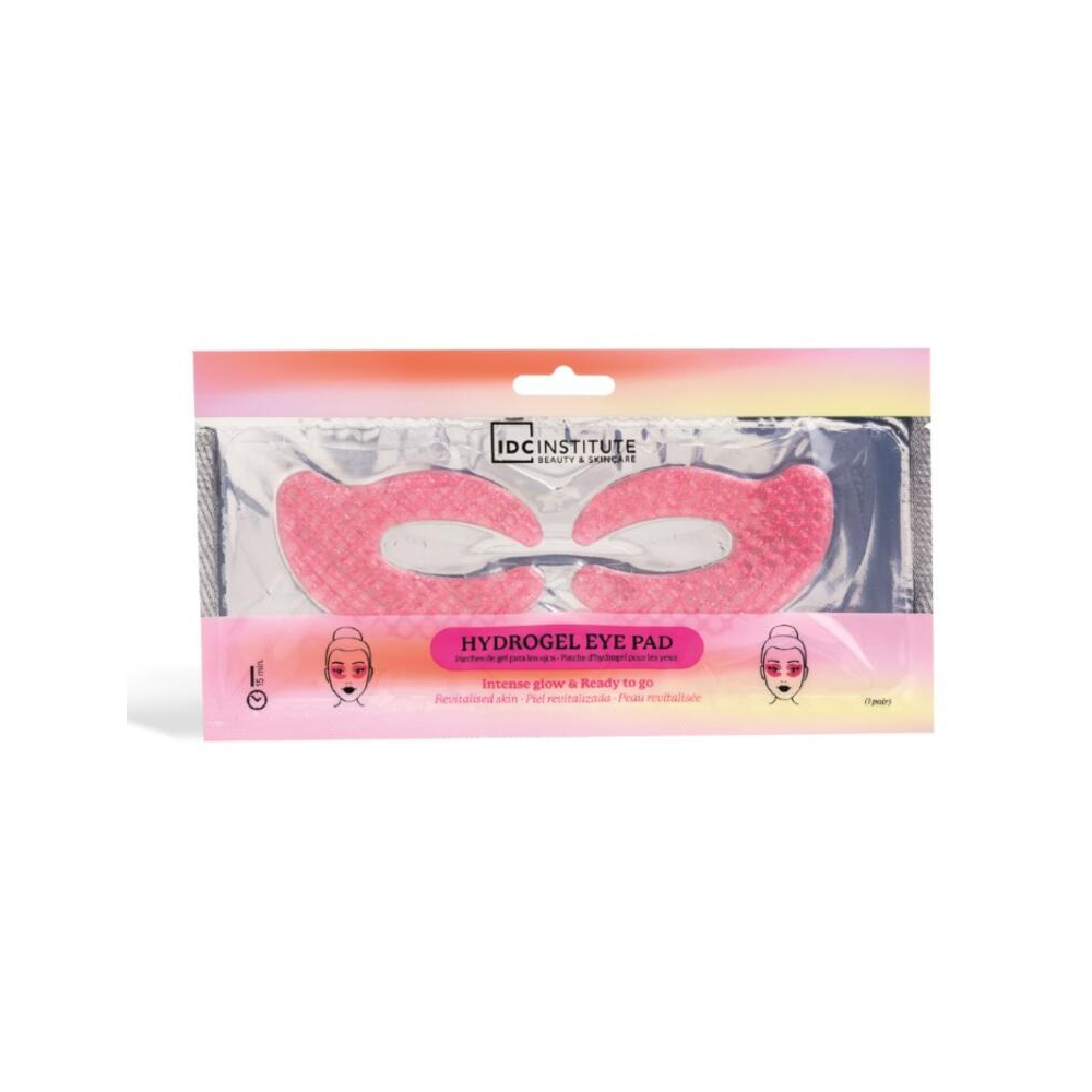 IDC INS.C SHAPED GLITTER EYE PADS PINK