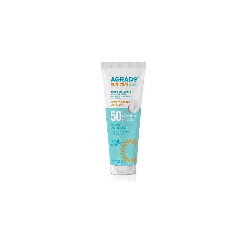 AGRADO CR.SOLAR FACIAL A/MANCHAS SPF50+