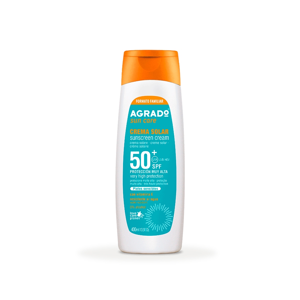 AGRADO CR.SOLAR SPF50 SENS FAMILIAR 400