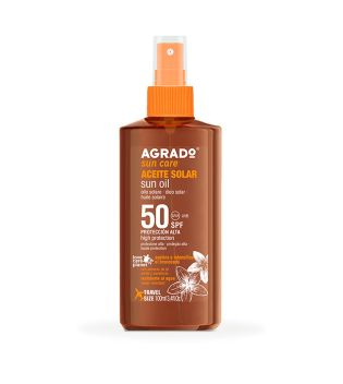 AGRADO ACEITE SOLAR ACELELERAD.SPF50 100
