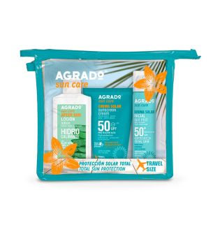 AGRADO NECESER SOLAR TRAVEL KIT