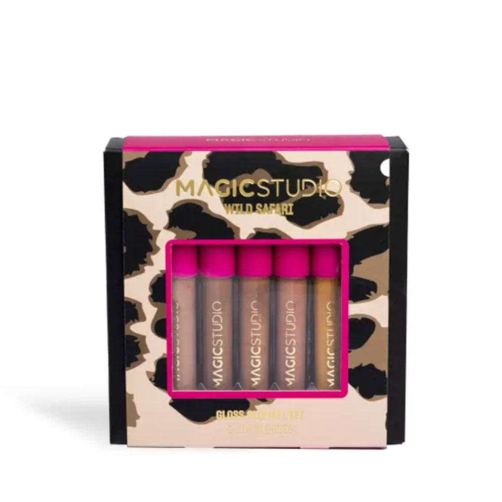 IDC MAGIC STUDIO PINK SAFARI 5 LIP GLOSS