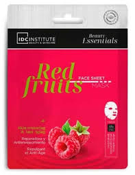 IDC SKINCARE ESSENTIALS SHEET MASK RED