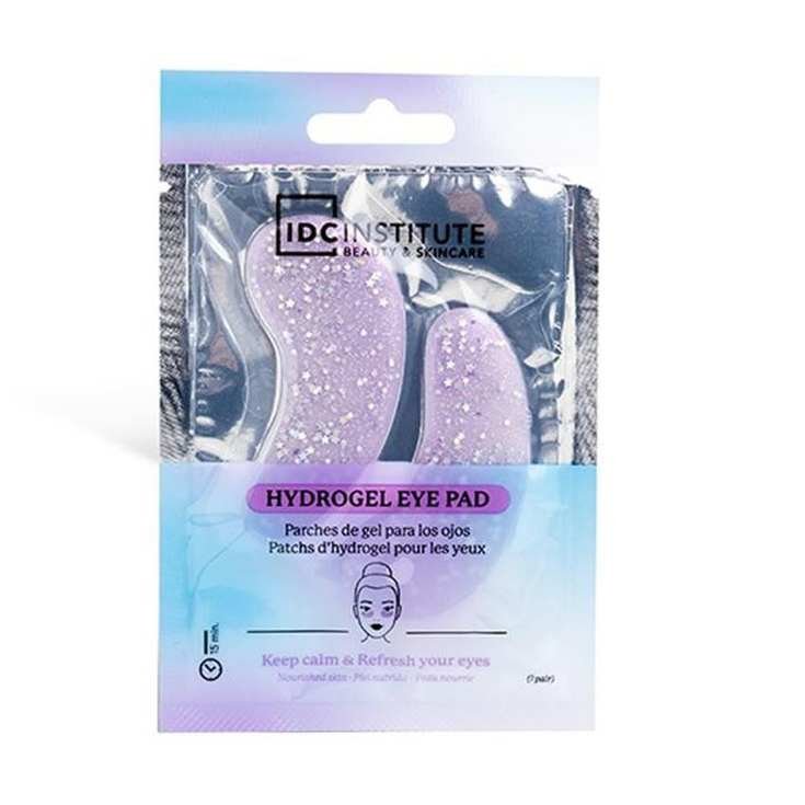 IDC INSTITUTE GLITTER EYE PADS PURPLE
